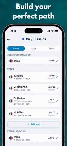 Trip Paths: Route Planner Screenshot 2 of 4