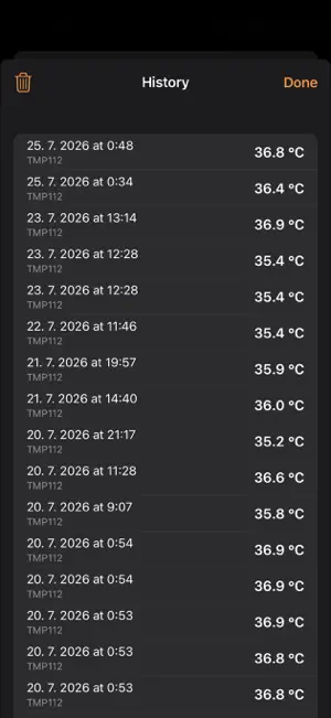 VivoKey Thermo Reader screenshot 2