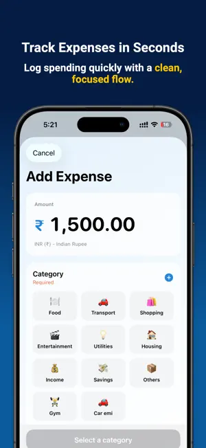 Track It: Expense Tracker screenshot 2