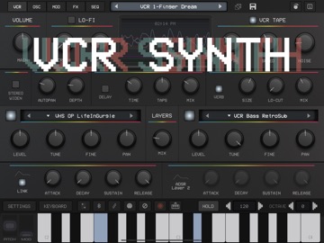 King of VHS: VCR Synth iPad screenshot