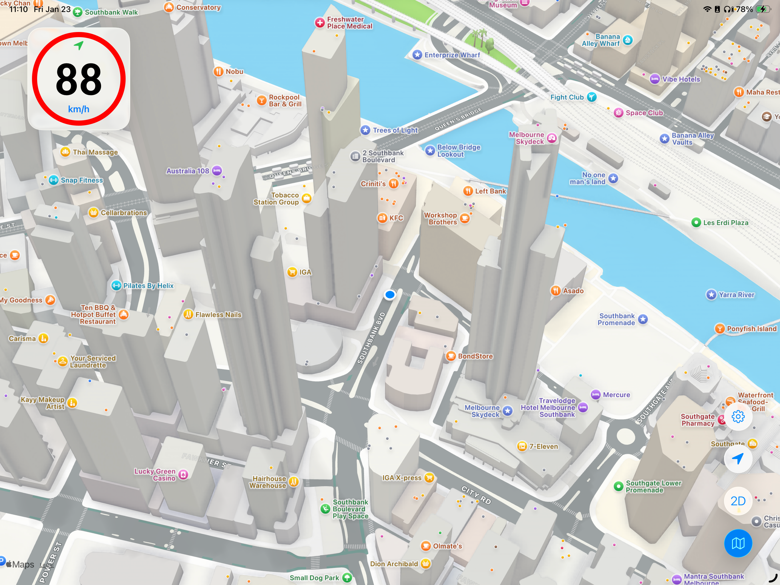 Speedlimit 88 GPS Speedometer