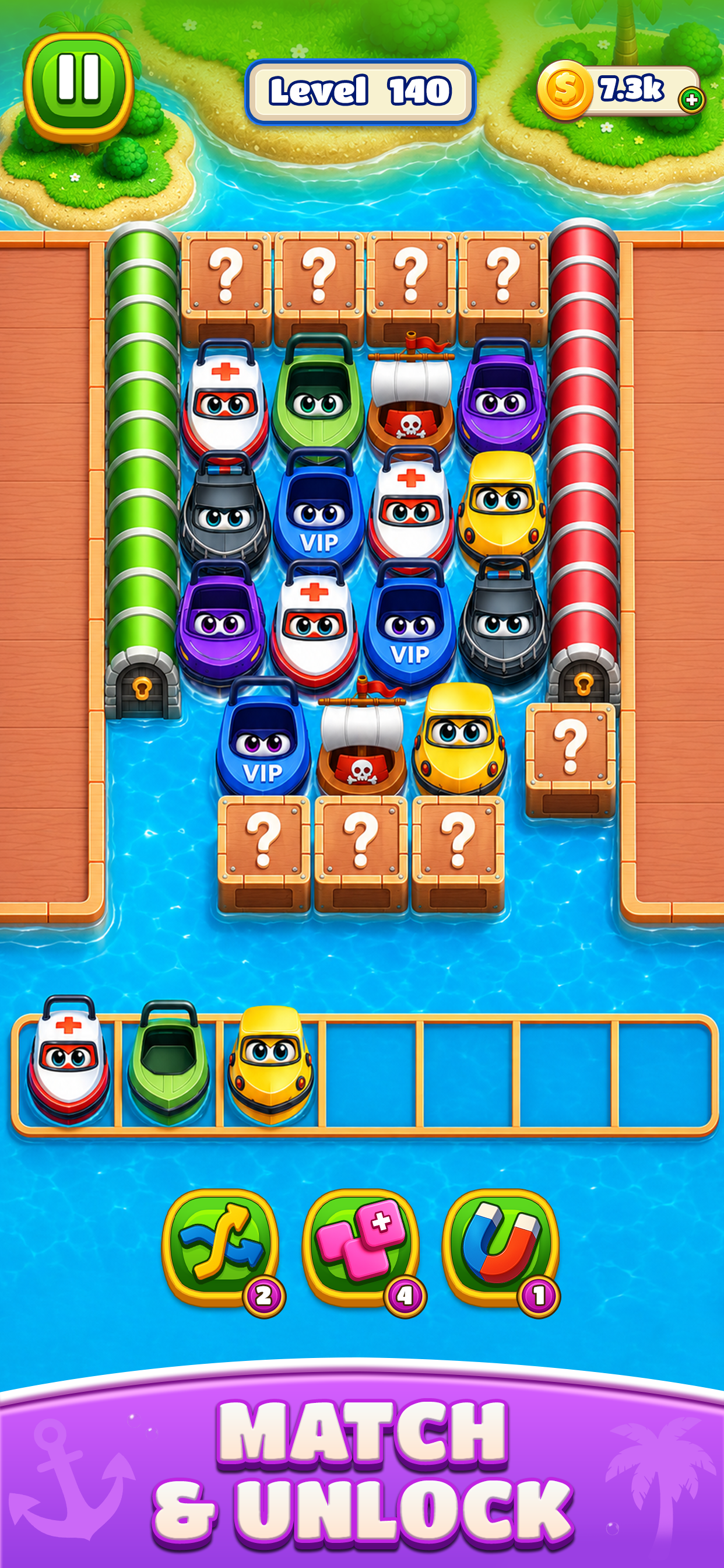 Boat Match Puzzle: Traffic Jam screenshot 6