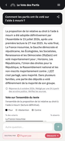 Le Vote Des Partis screenshot 2