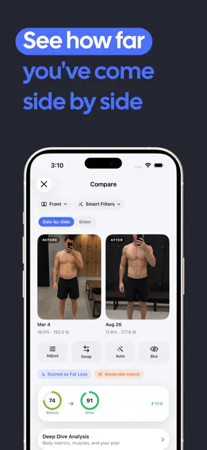 Physique & Body Fat - Corpus screenshot 3