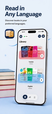 WeRead-read in any language iPhone screenshot