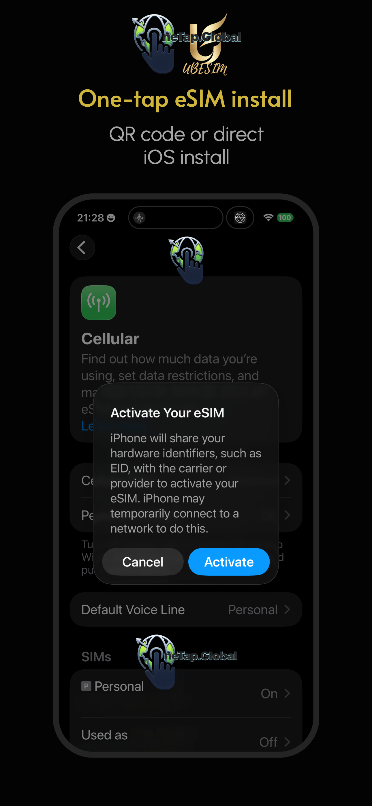 UbeSIM: eSIM for Instant Data screenshot 7