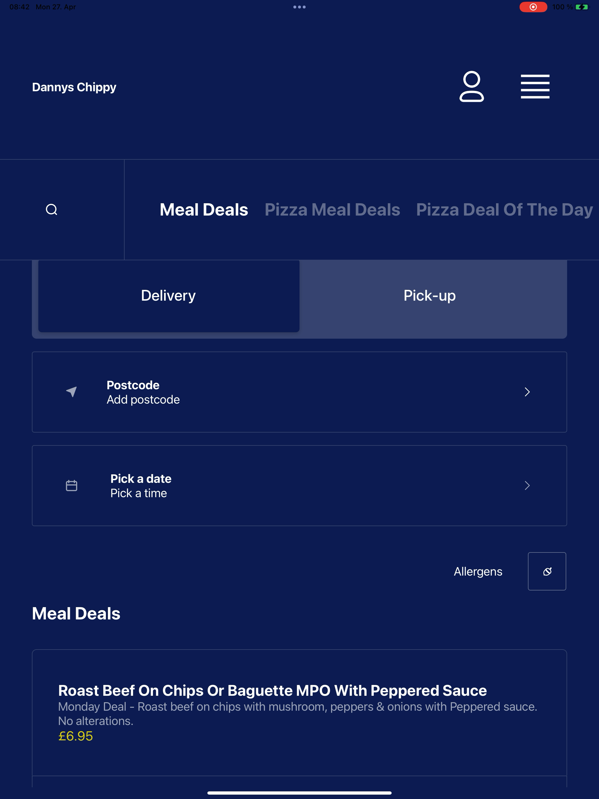 Dannys Chippy UK screenshot 7