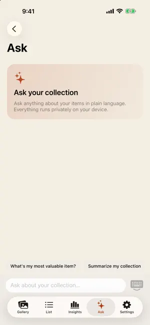 Fondo - Manage Collections screenshot 4