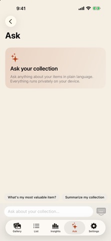 Fondo - Manage Collections screenshot 4