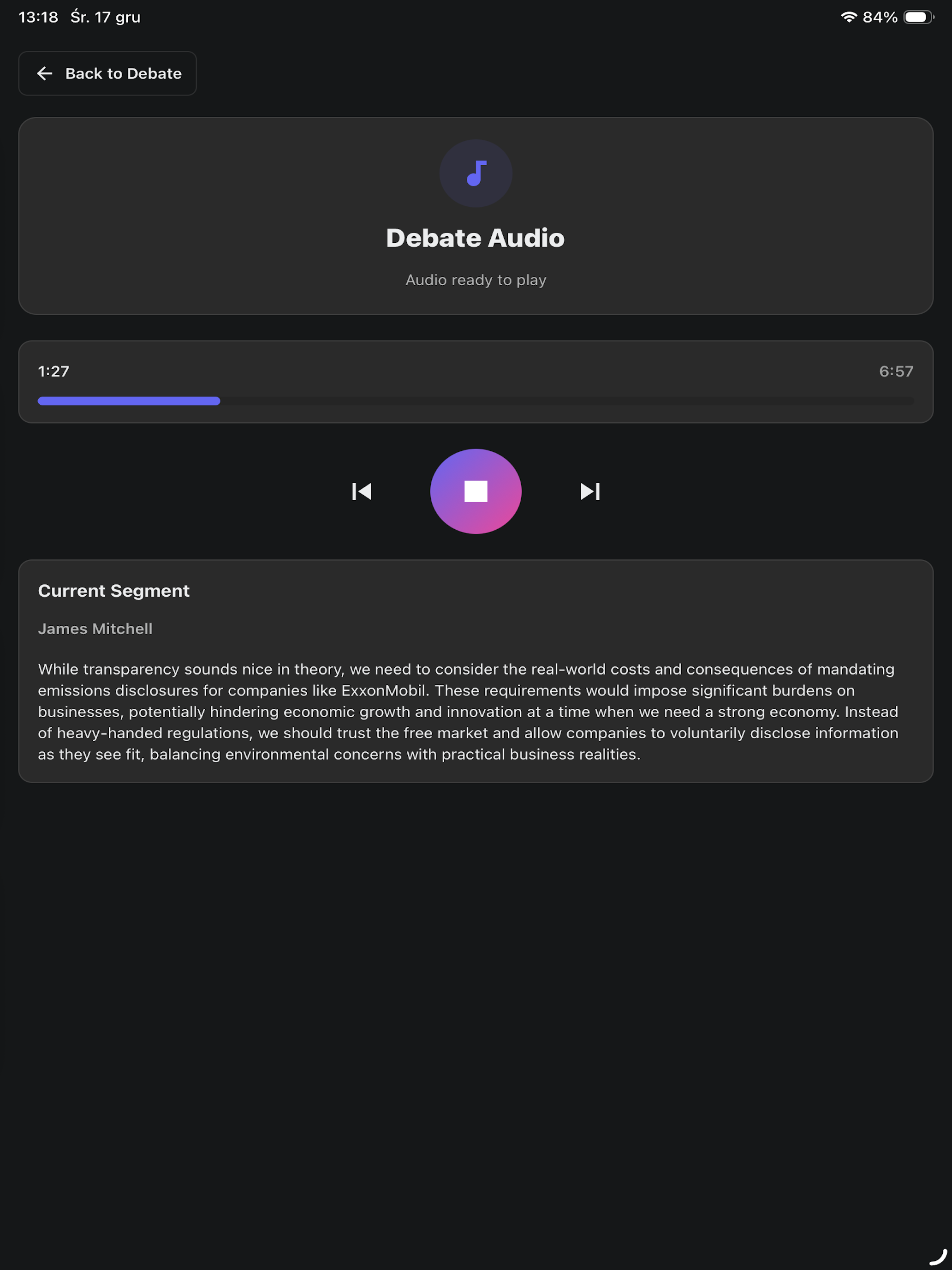 DebateAI.app screenshot 14