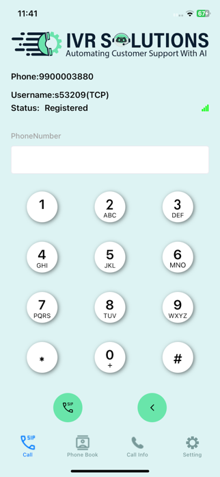 IVR Solutions - SIP Screenshot 3 of 5