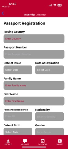 LuxBridge Concierge screenshot