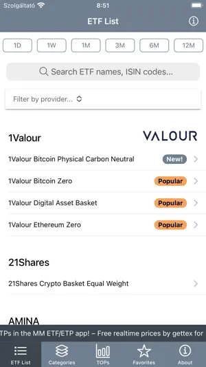 MoneyMoon ETF screenshot 1