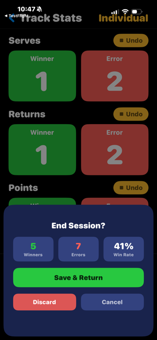 PickleballPerfectApp Screenshot 5 of 5