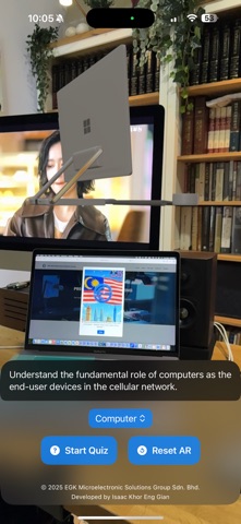 EGK InternetMarvel AR screenshot