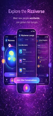 Rizzy – Live Chat & Dating Screenshot 1 of 6