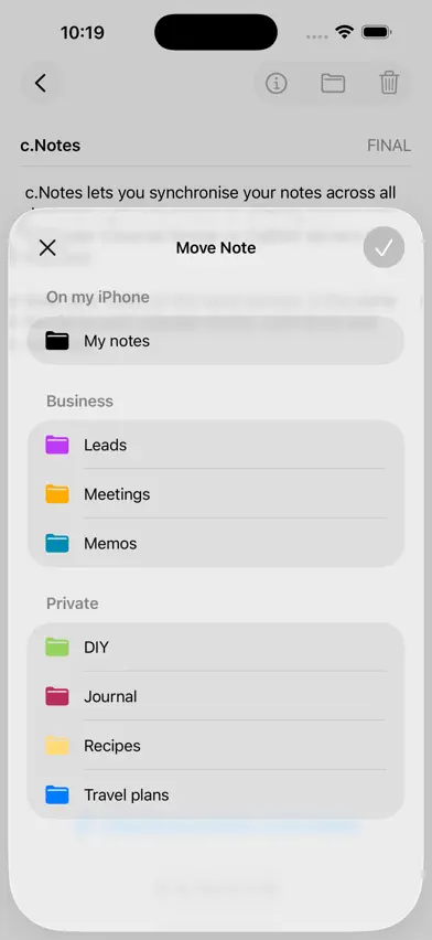 c.Notes screenshot 5