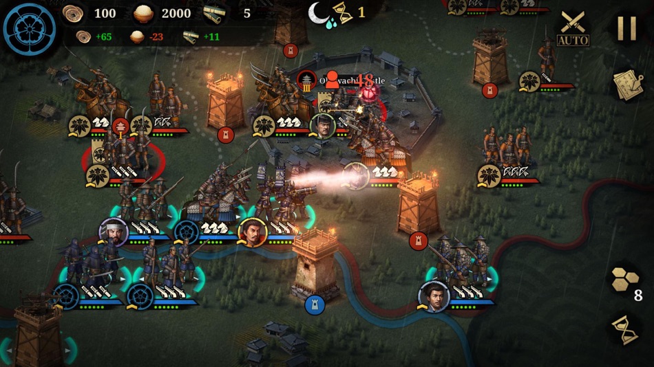 #3. Great Conqueror 2: Shogun (iOS) 由: 悦 张