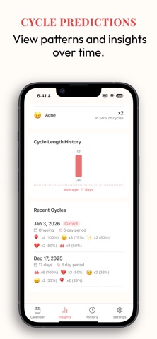 Selene - Period Tracker Screenshot 4 of 7