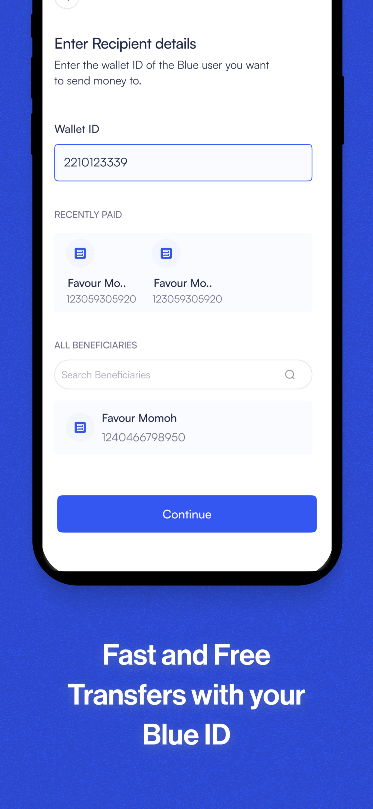 PayMeBlue screenshot 4