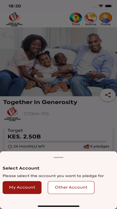 CITAM CHURCH Screenshot
