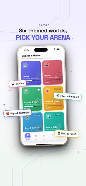 Sayso Word Puzzle Game screenshot 3