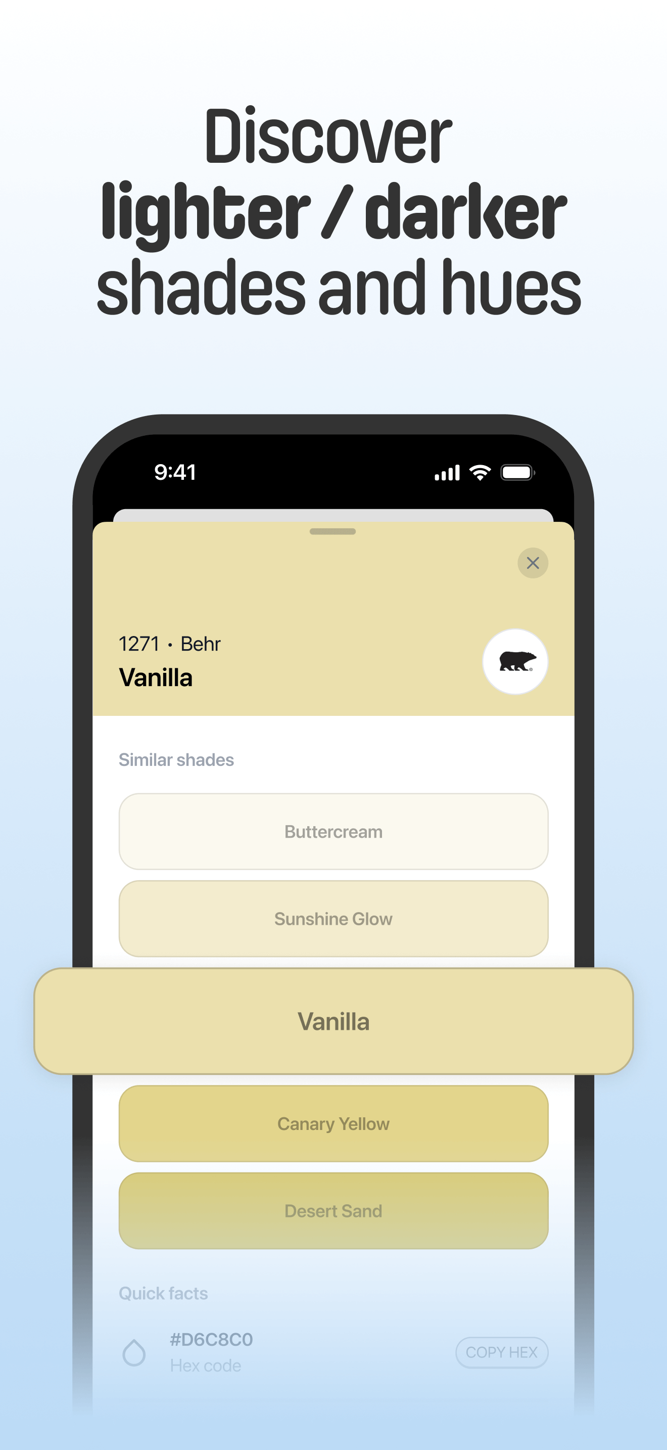MatchPaintColor: Color Finder