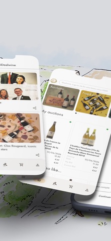 iDealwine: buy, sell, estimate iPhone screenshot