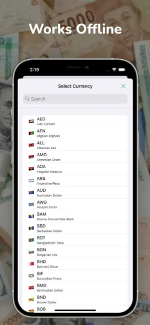 Currency Converter for Travel· screenshot 3