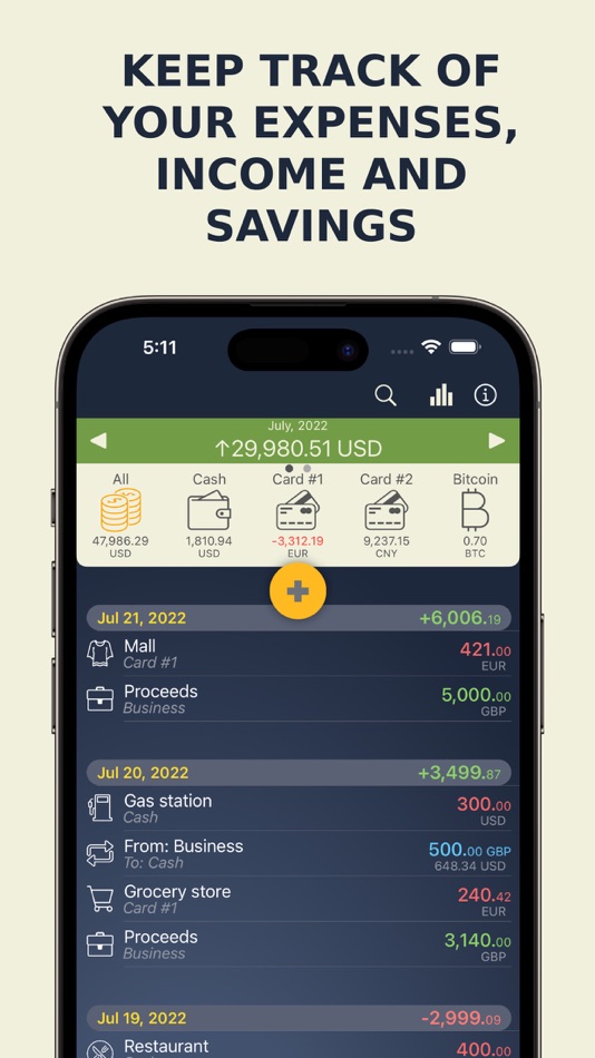 #1. MoneyBe (iOS) By: Dmytro Obertynskyi