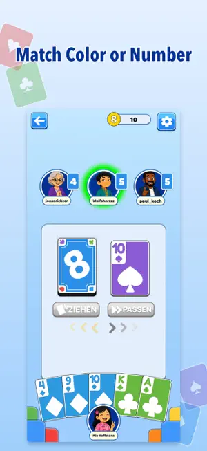Crazy Eights LIVE - Card Game screenshot 4