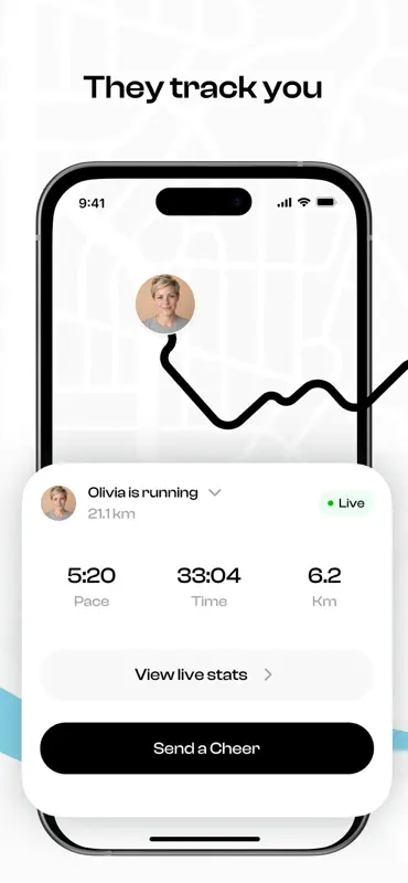 CheerMyRun: Race Day Tracker screenshot 4 of 6