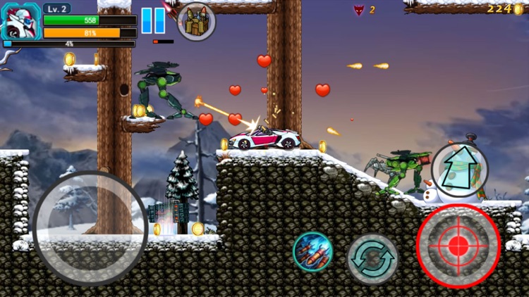 Robot War Transform screenshot-5