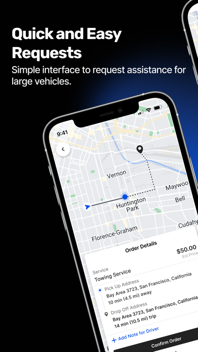 TowMe - Customer iPhone screenshot 2 - Travel app