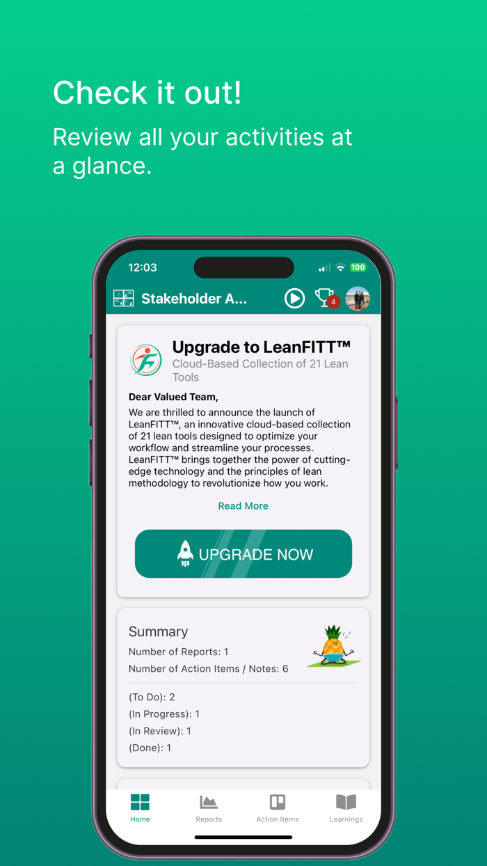 Lean Stakeholder Analysis Rpt