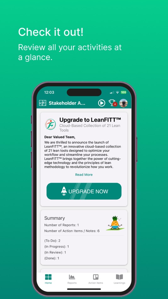 #1. Lean Stakeholder Analysis Rpt (iOS) โดย: MCS Media, Inc.