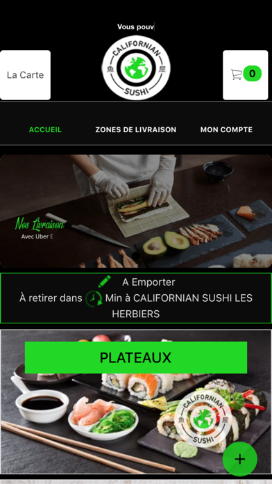 CALIFORNIAN SUSHI Screenshot