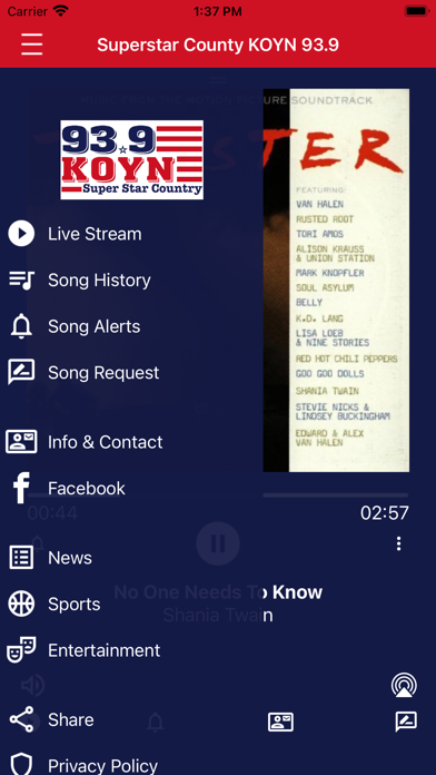 Screenshot #2 pour KOYN 93.9