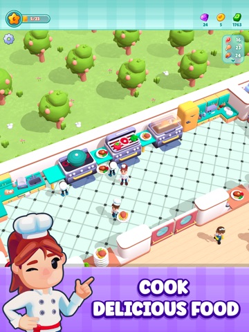 Yummy Restaurant - Idle Game iPad screenshot