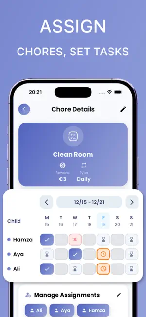 Chores and Allowance SavvyKids screenshot 2