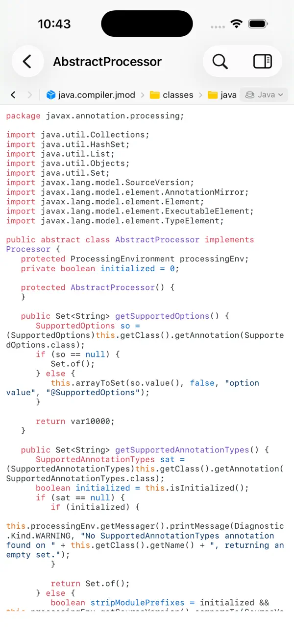 Screenshot #2 pour Code Analyzer