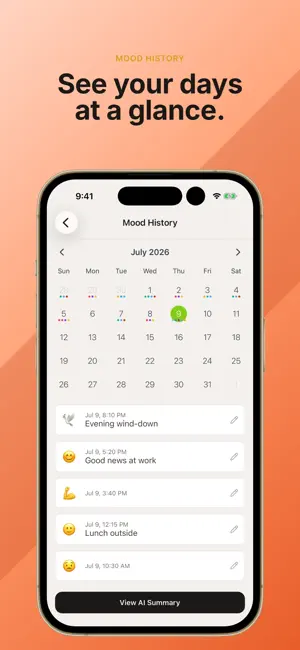 Mood Tracker - Moodtap screenshot 2