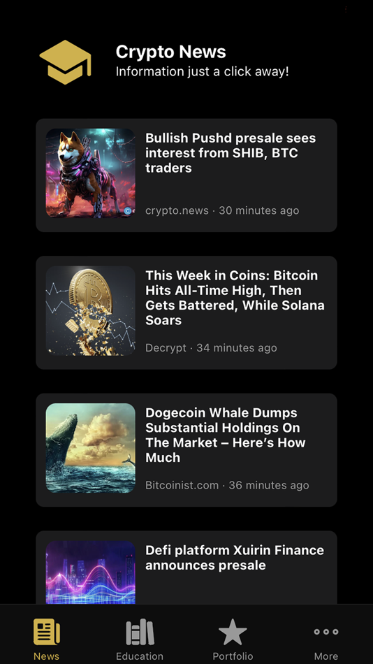 #1. CRYPTO U (iOS) 由: 212 Technologies, LLC