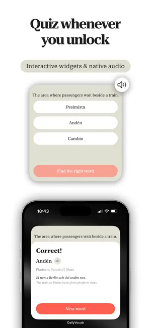 DailyVocab: Vocabulary Widget screenshot 3