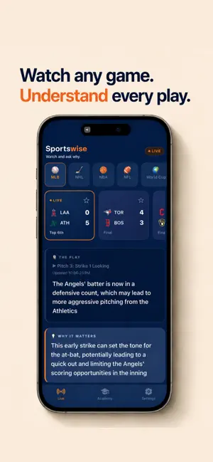 SportsWise: Watch & Ask Why screenshot 2