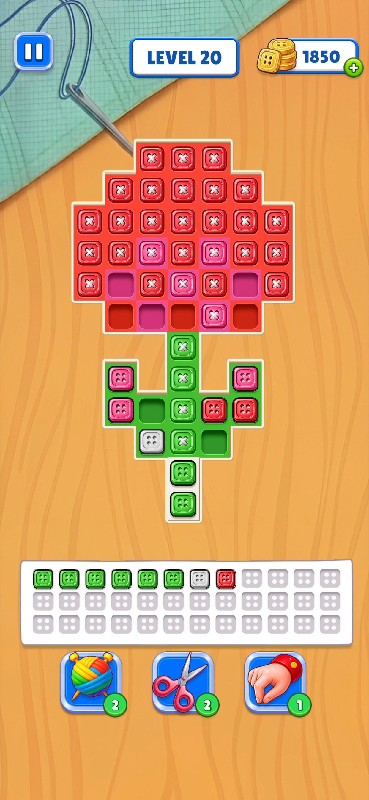 Button Sort: Merge Color Match