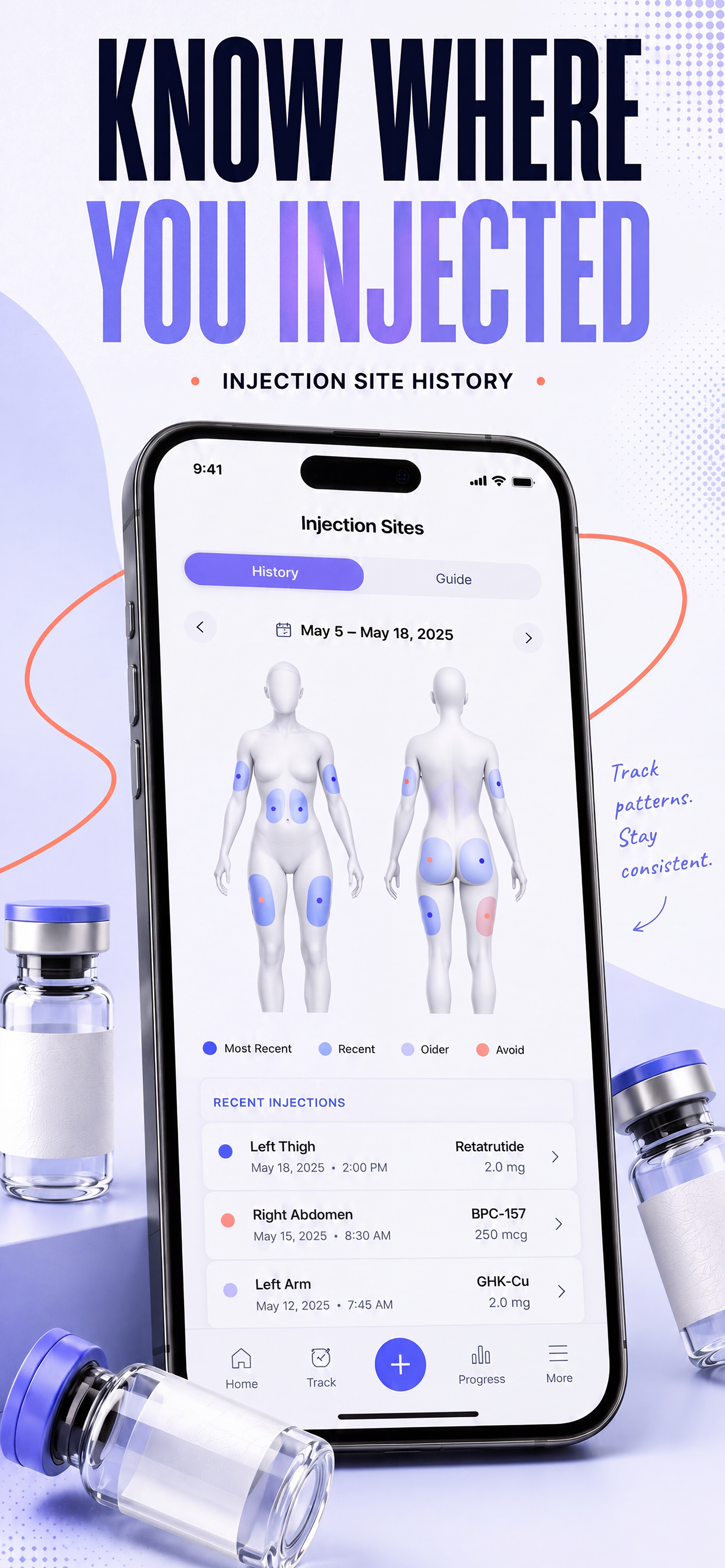 Amino - Peptide GLP-1 Tracker screenshot 6