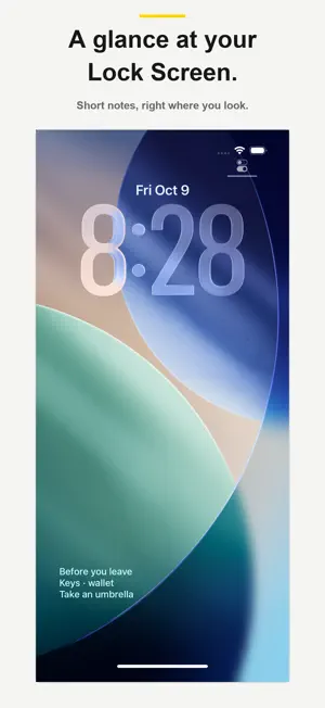 Don't Forget Notes: Widgets screenshot 2