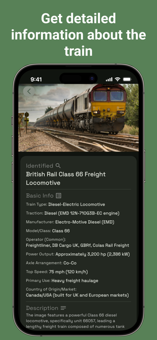 Train ID - AI Identifier Screenshot 3 of 4