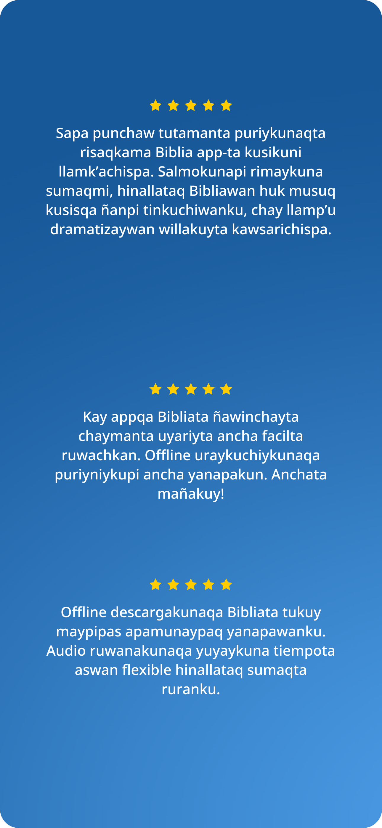 TTB Runasimi: Bibliata yachay screenshot 7